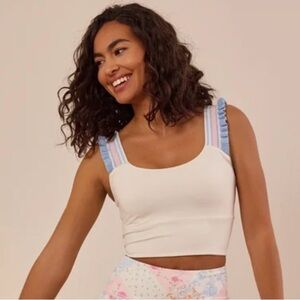 Altar’d State athletic Ruffle Tank